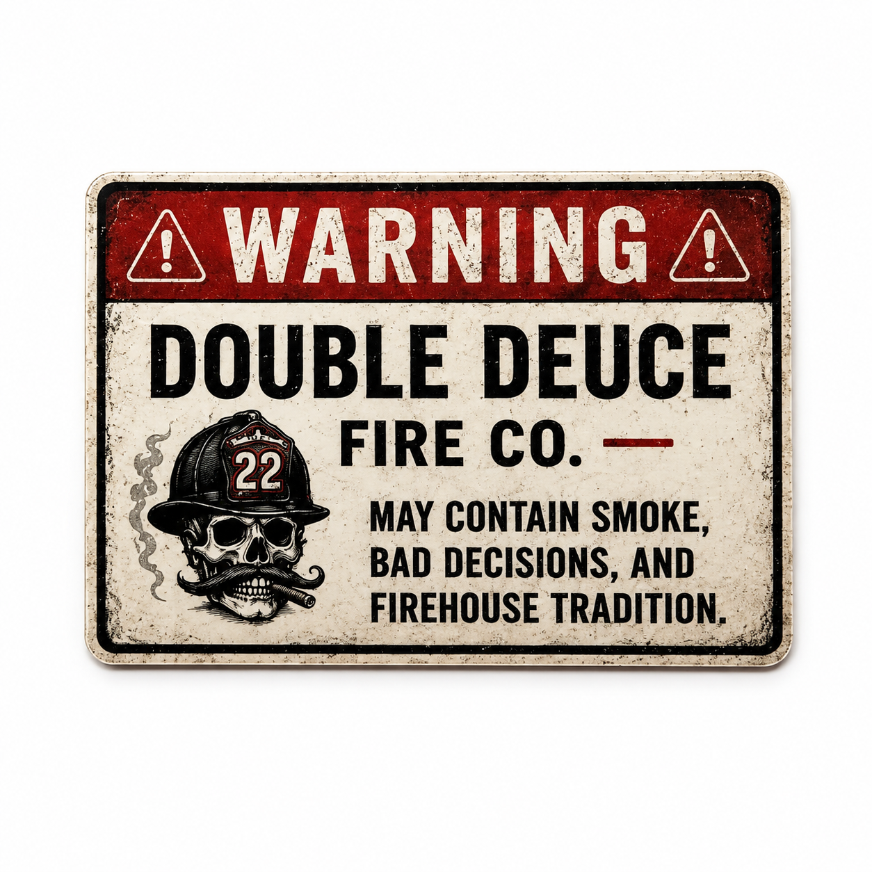 Warning Label Sticker