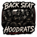 Back Seat Hoodrats Sticker